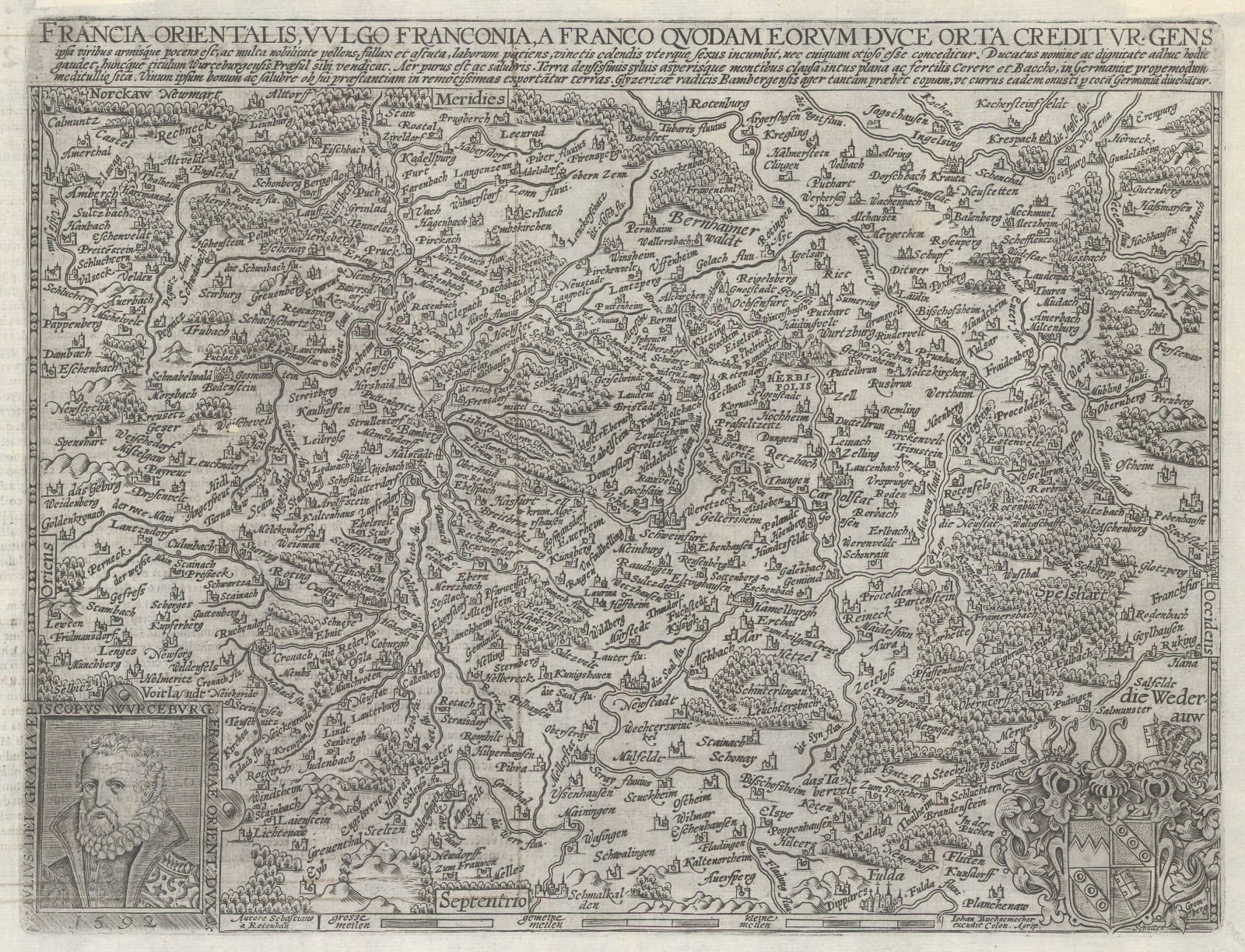 Matthias Quad, Franconia, 1609