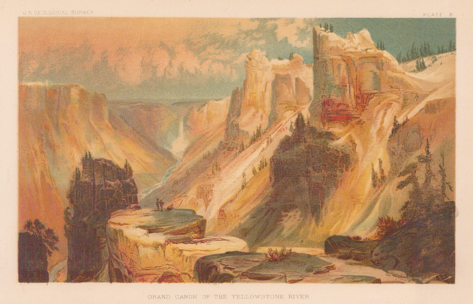 United States Geological Survey (USGS), Wyoming - Yellowstone Park, 1883