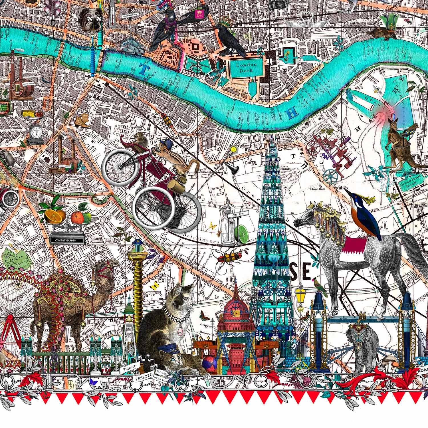 Kristjana S. Williams, Lundunar Kort - Shard Gler Nal (XL), 2015