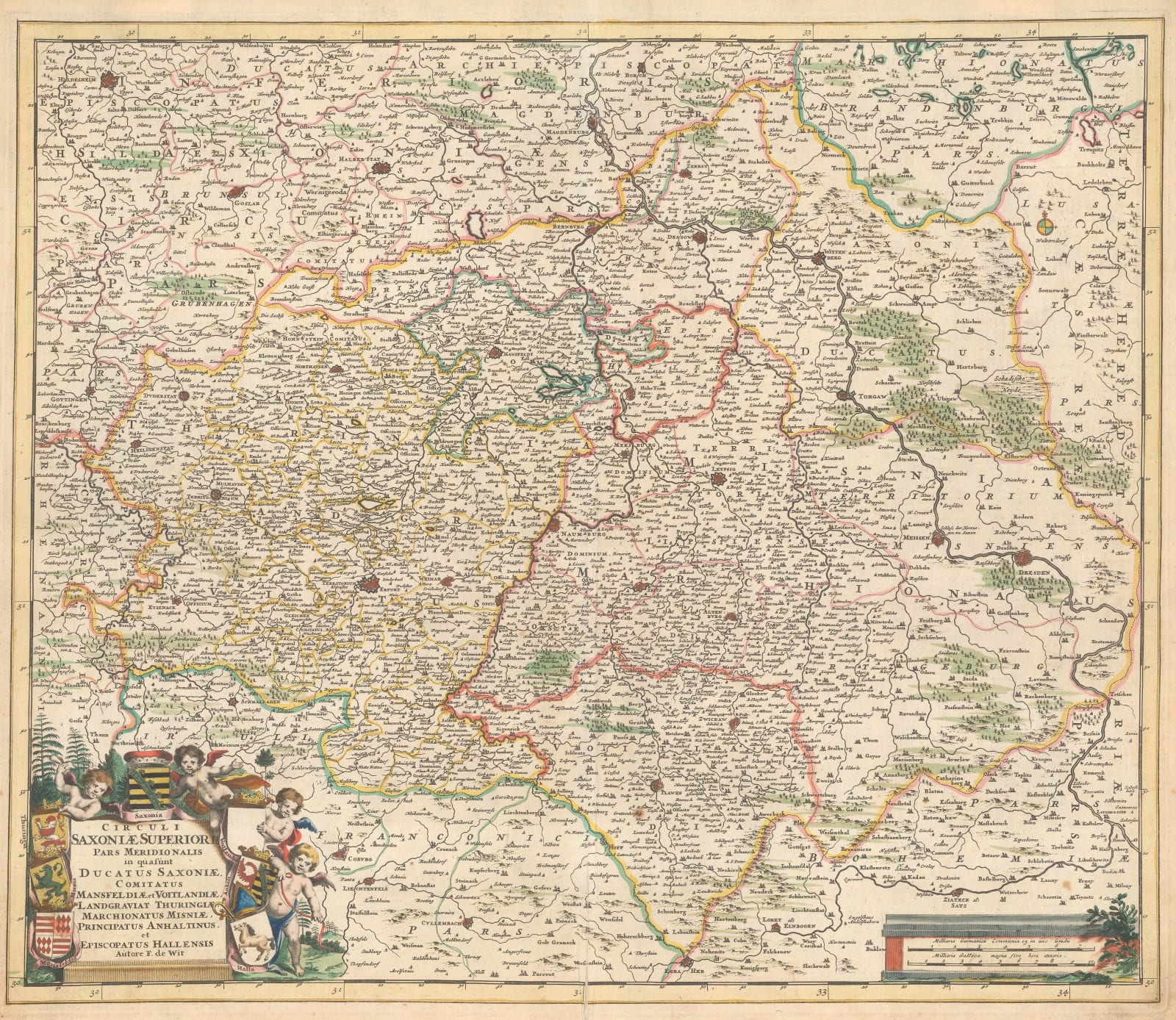Frederick De Wit, Saxony, 1680 c.