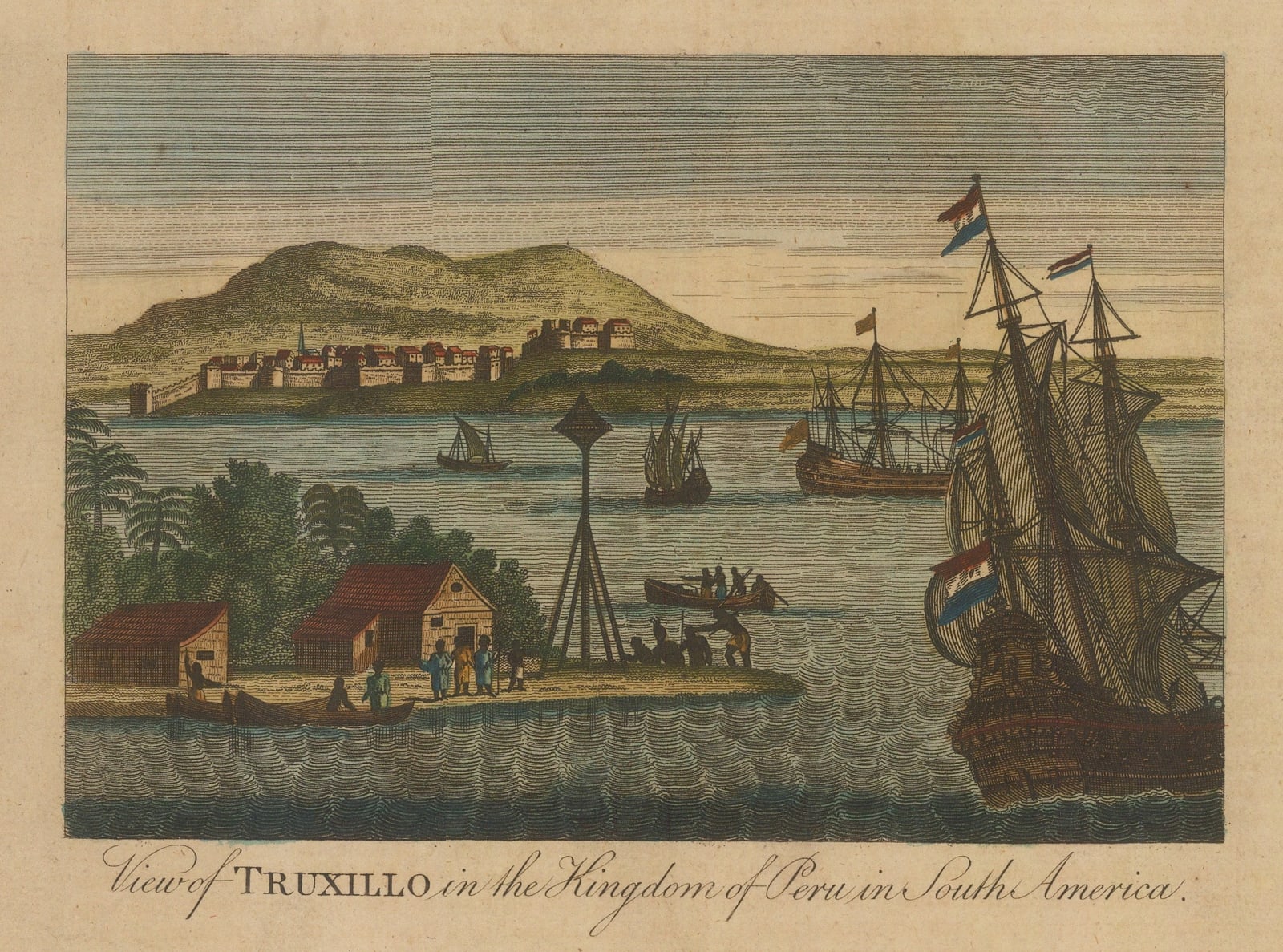 Thomas Bankes, Honduras - Truxillo, 1780 c.