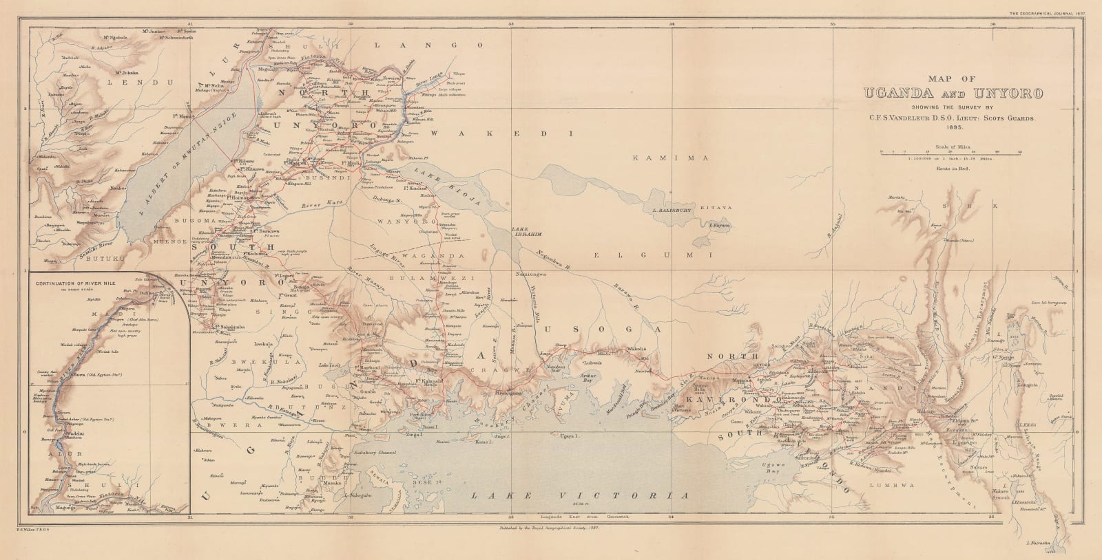 Royal Geographical Society (RGS), Uganda & Western Kenya, 1897