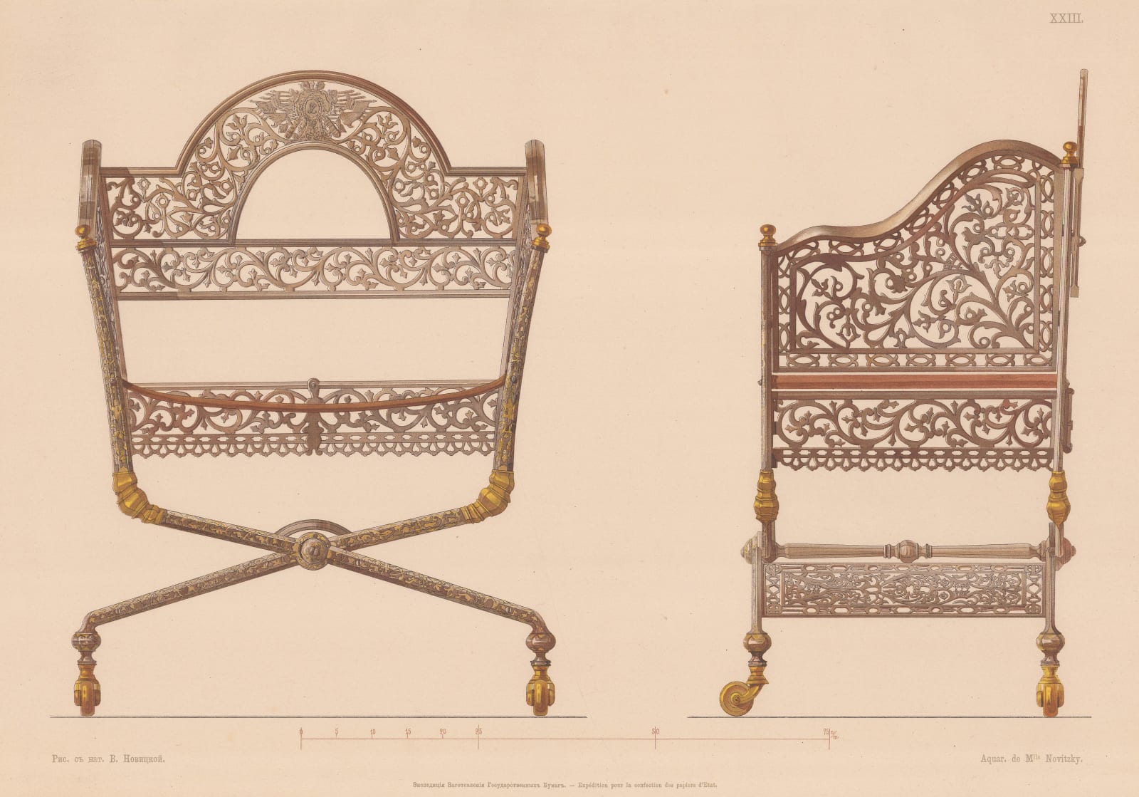 Sabaneeff & Wyllie, Furniture - Chair, 1908 c.