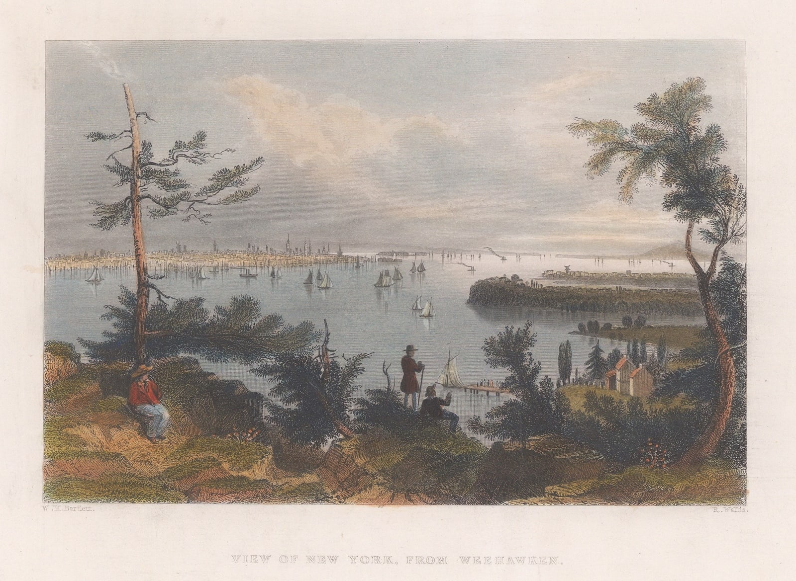 William Bartlett, New York City - Manhattan, 1839