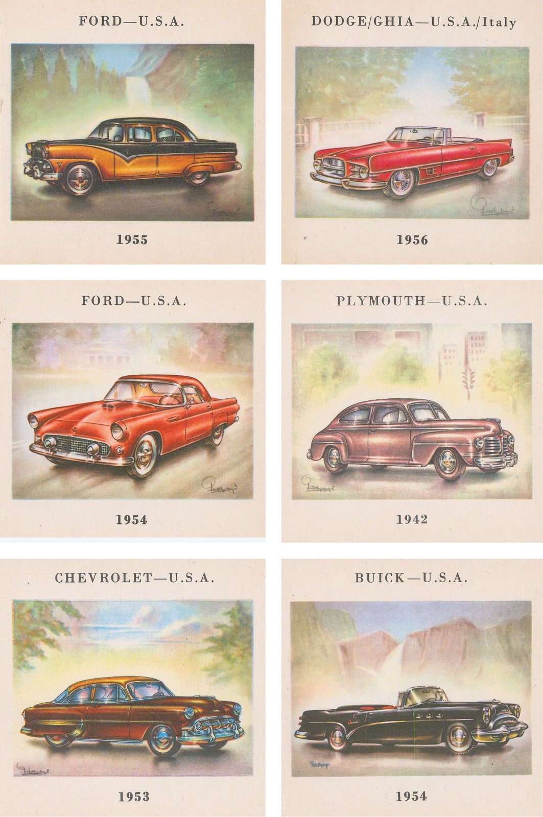 Anonymous, Automobiles - American cars, 1960 c.