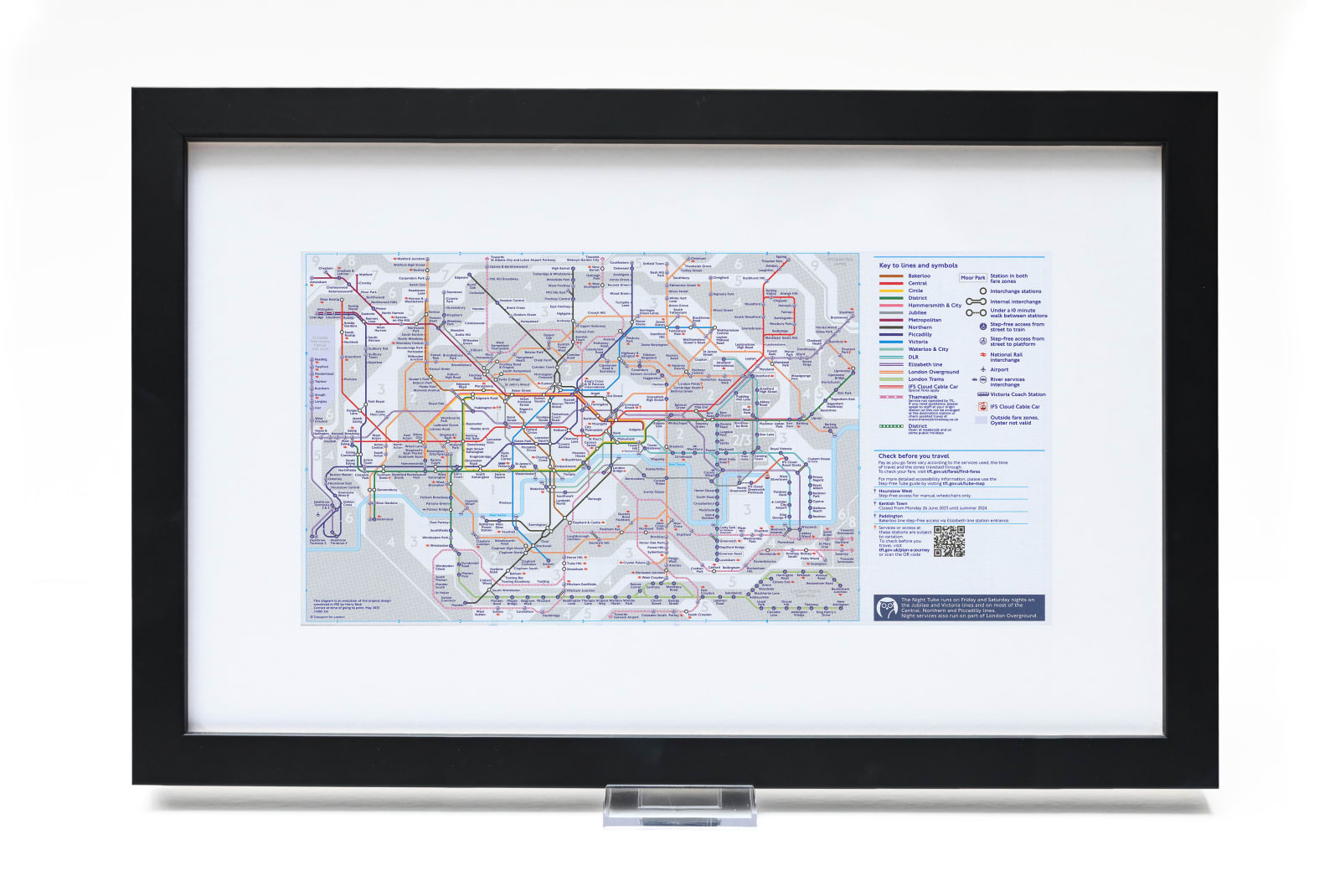 London Underground, London Underground Map, 2023