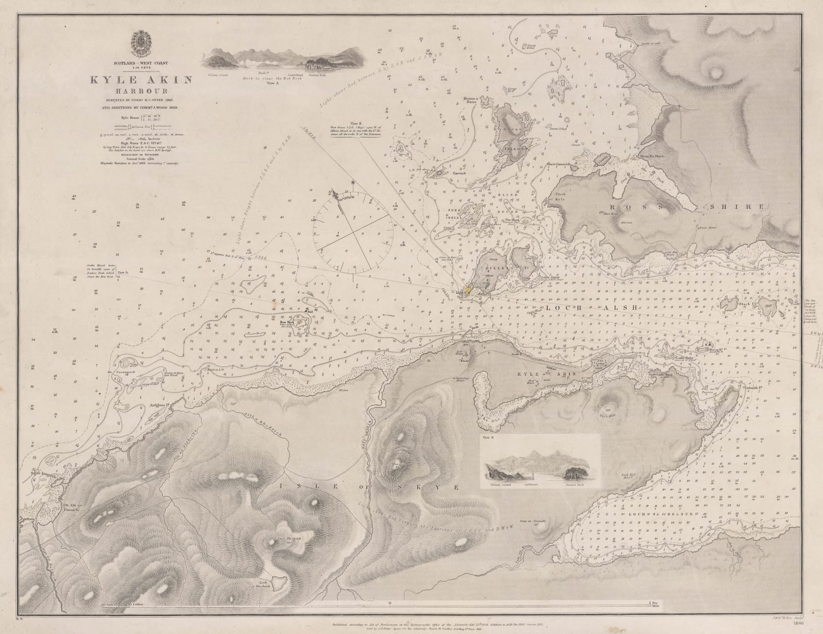 British Admiralty, Kyle Akin Harbour, 1879