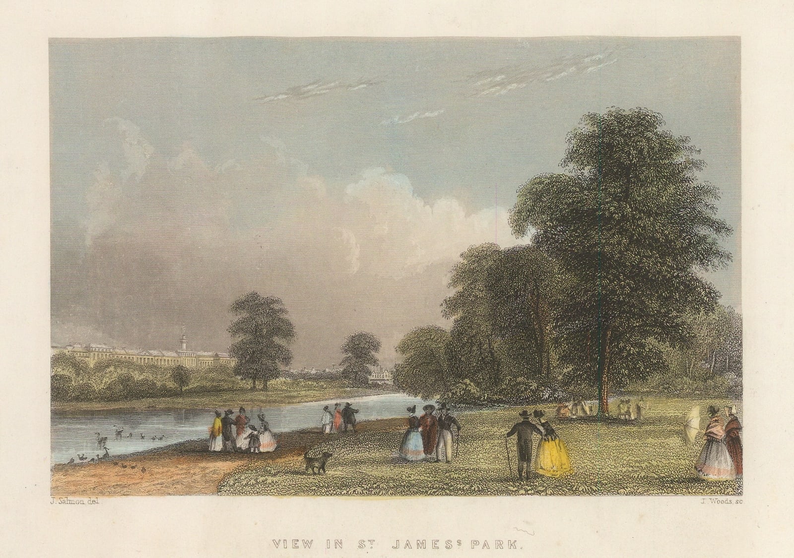 William Fearnside, London - St. James's Park, 1838