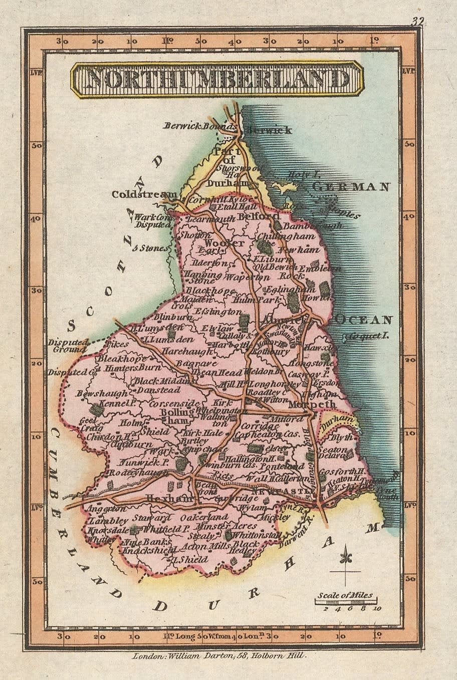 William Darton, Northumberland, 1820
