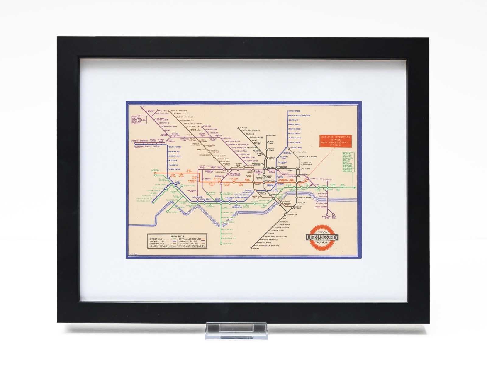 Harry Beck, London Underground Map, 1934