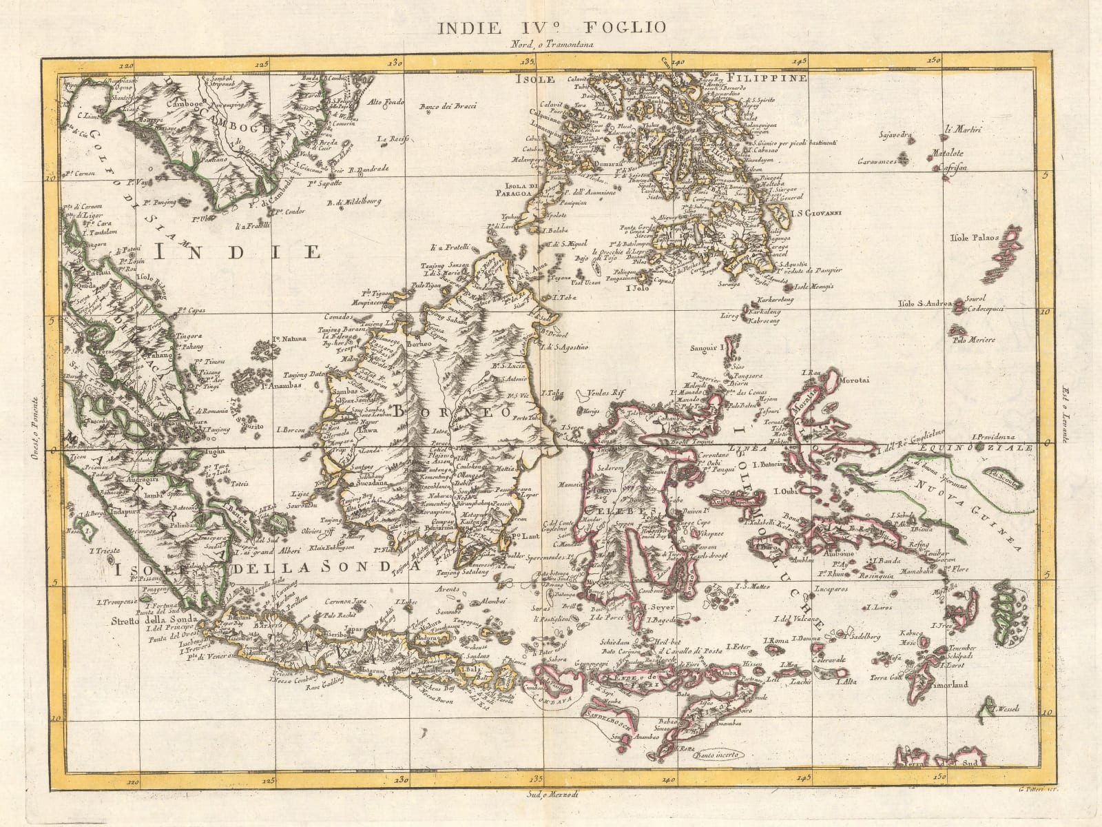 Antonio Zatta, South East Asia, 1780