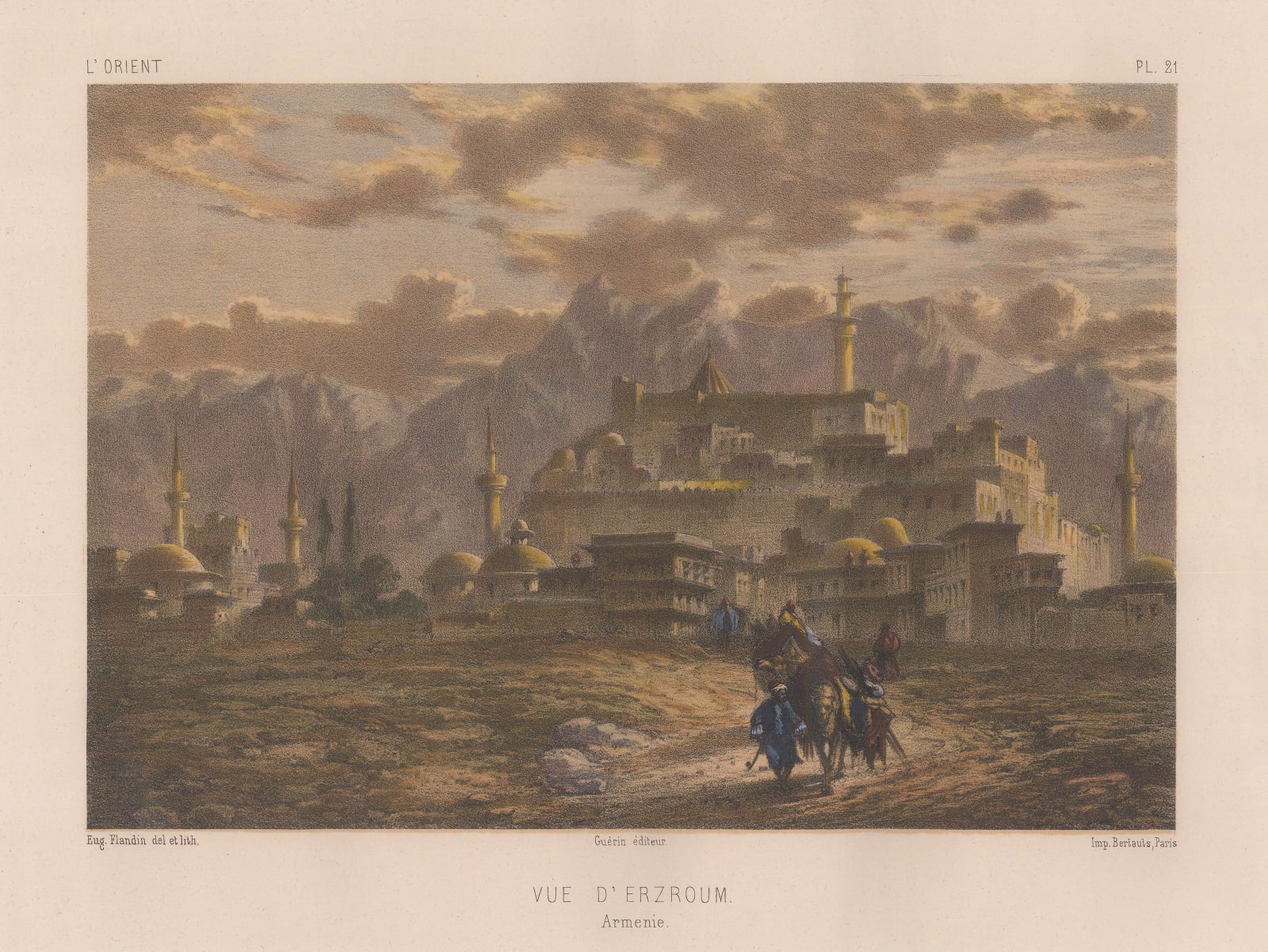 Eugene Flandin, Turkey - Erzroum, 1842