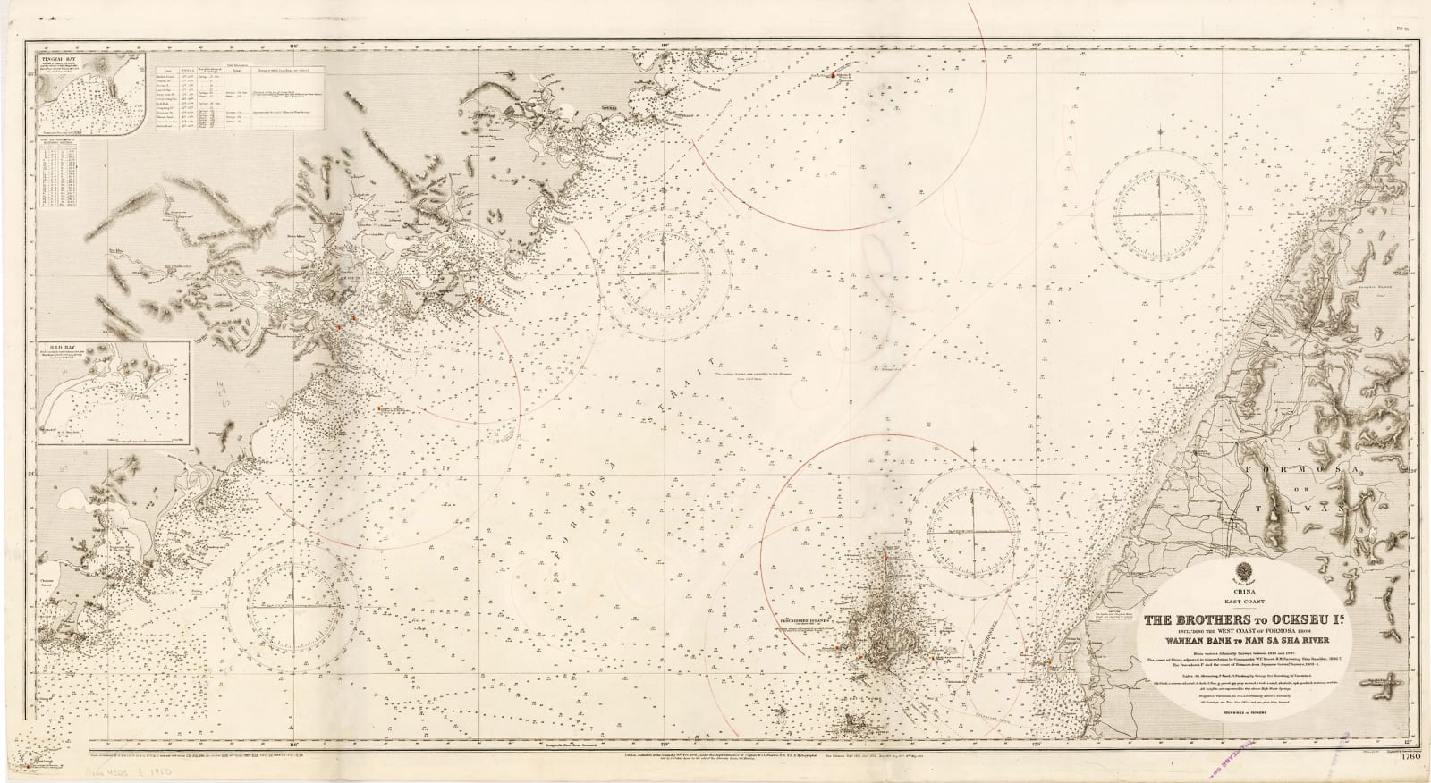 British Admiralty, The Brothers to Ockseu Is., 1923