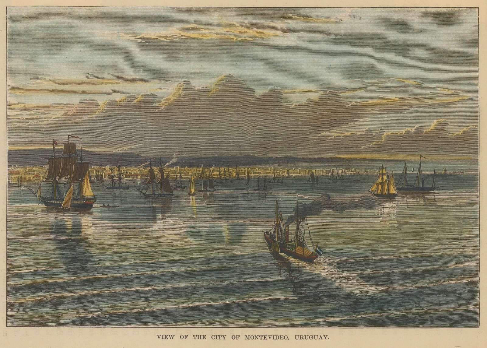 J. C. Brown, Uruguay - Montevideo, 1885