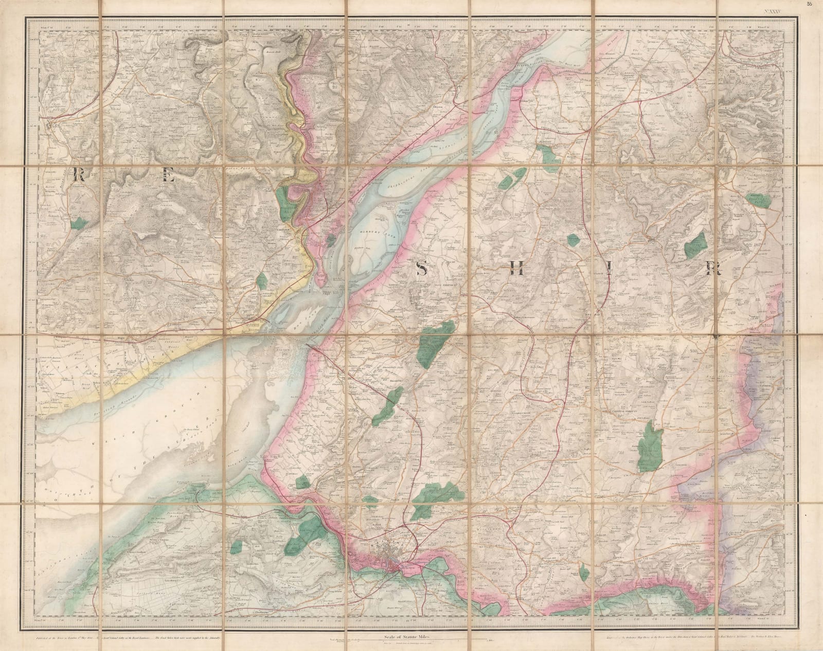 Ordnance Survey, Bristol, the Cotswolds, Chepstow & the Severn, 1880