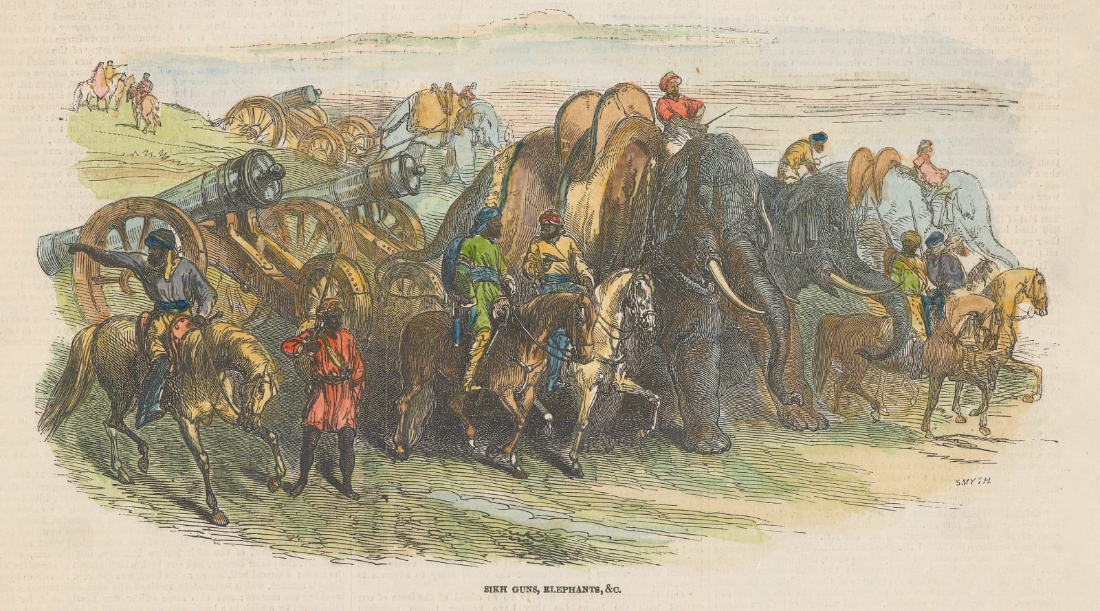 Illustrated London News (ILN), Pakistan - Battle of Chillianwala, 1849