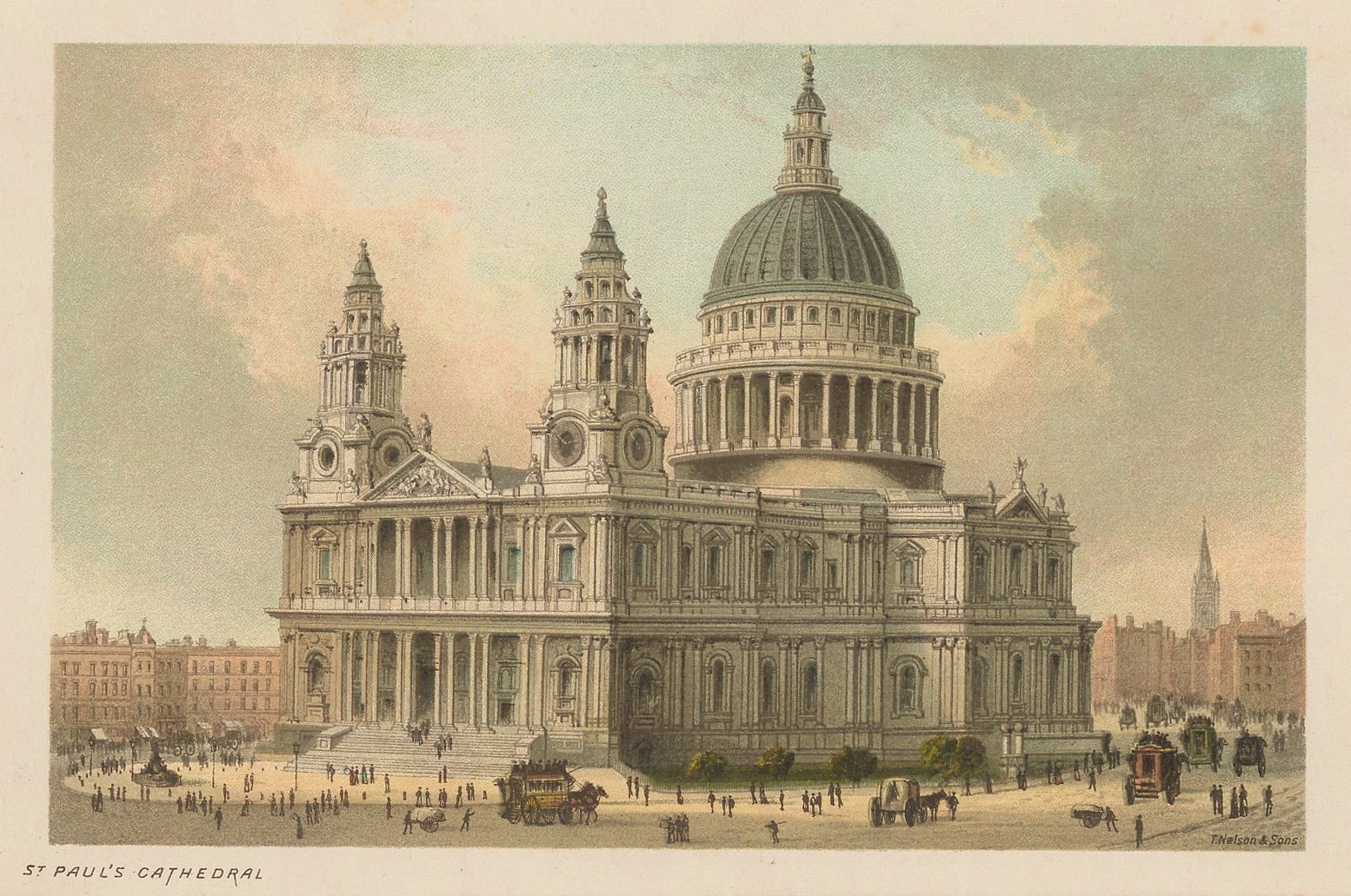 Thomas Nelson, London - St Paul's Cathedral, 1889
