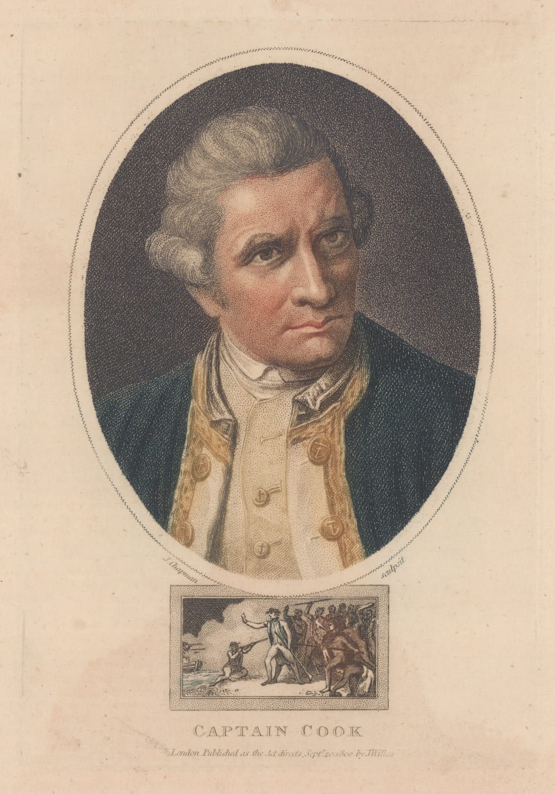 John Wilkes, Capt. James Cook, 1810
