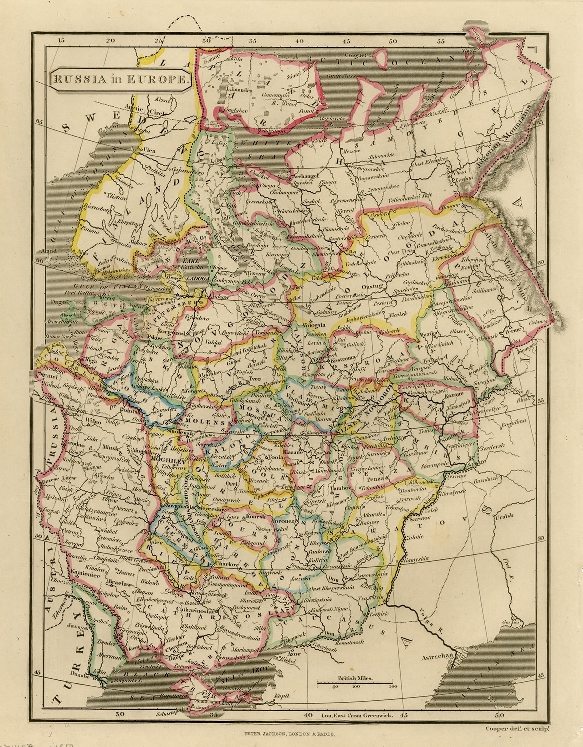 Peter Jackson, Russia in Europe, 1850 c.