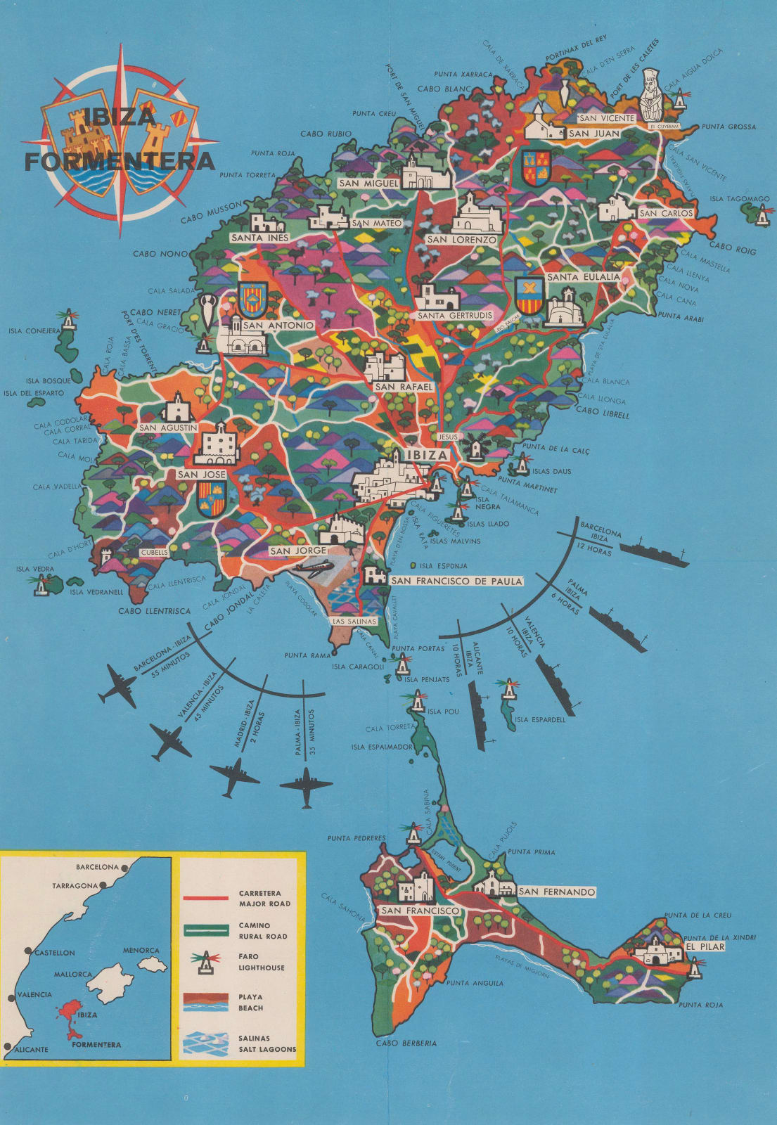 Toni Ribas, Ibiza & Formentera, 1970 c