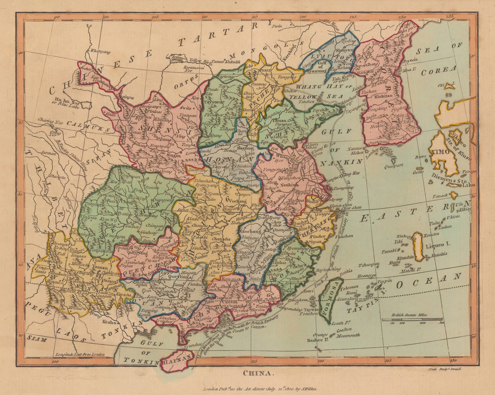 John Wilkes, China, 1800