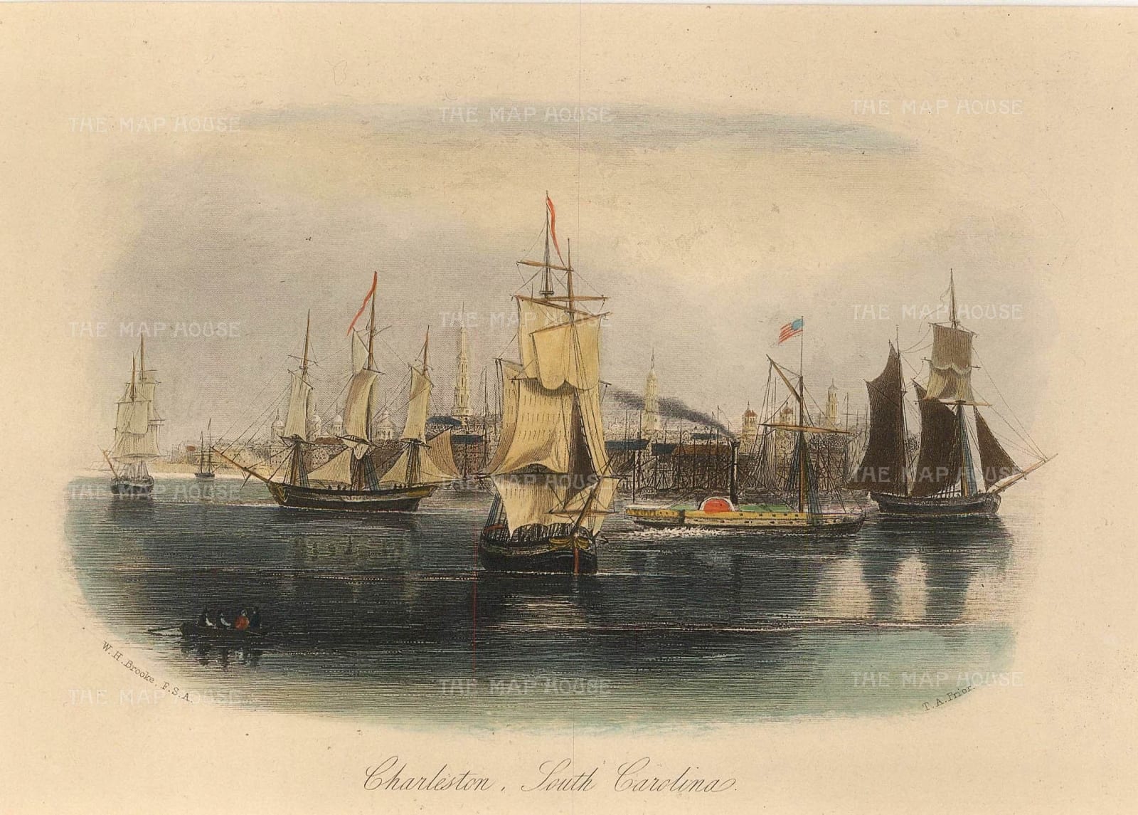 W. H. Brooke, South Carolina - Charleston, 1840 c.