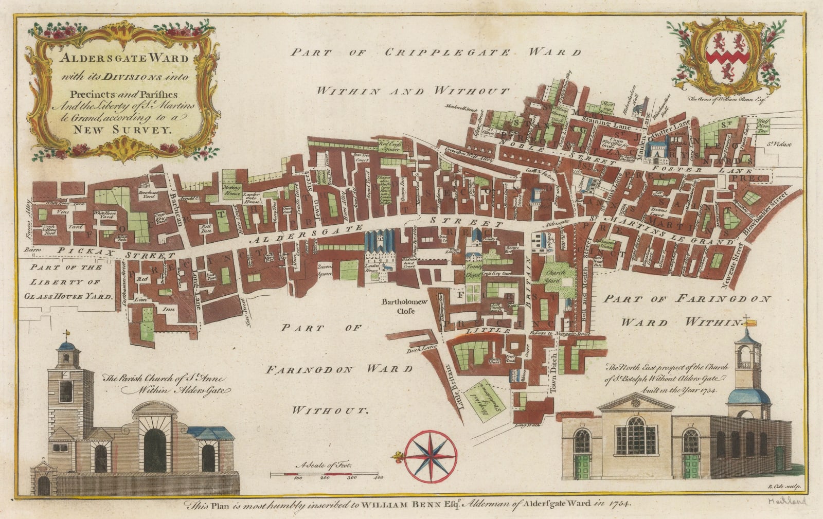 William Maitland, Aldersgate Ward, 1754