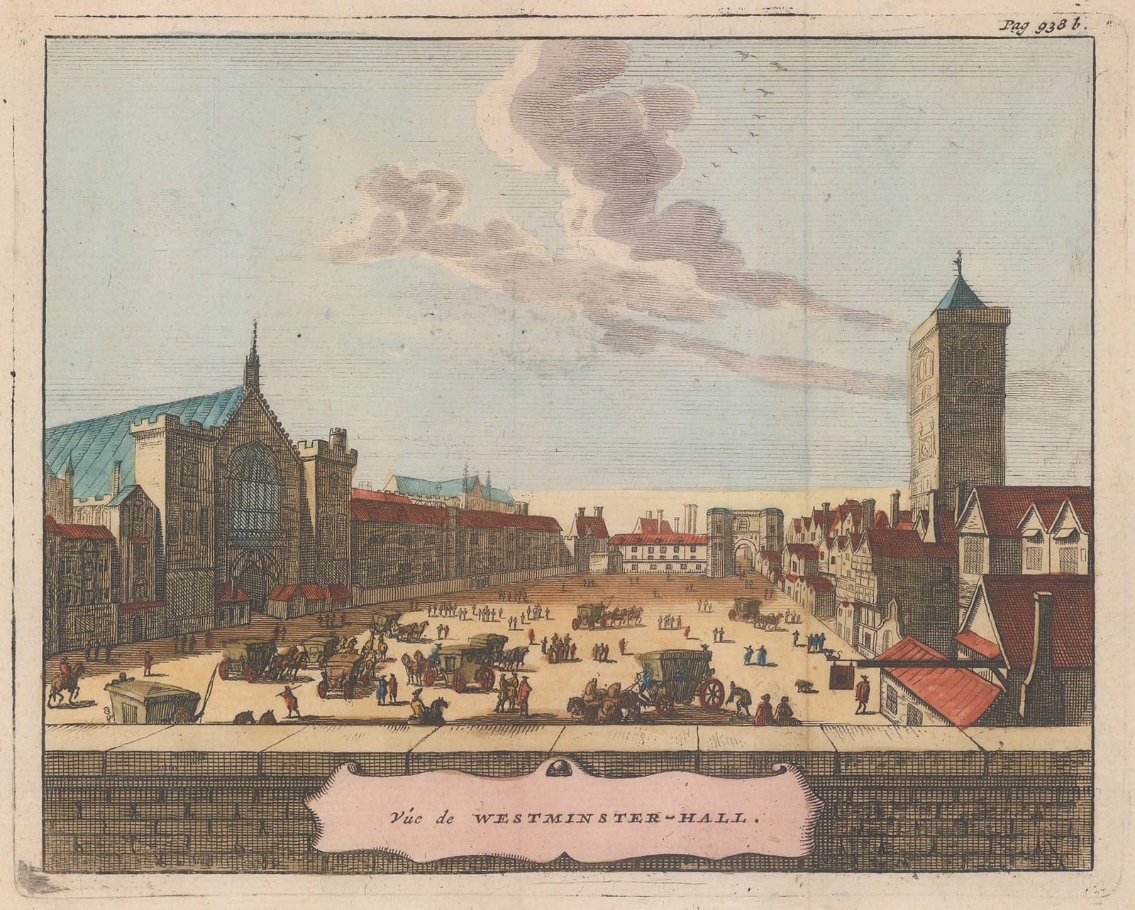 Pieter van der Aa, London - Westminster , 1727