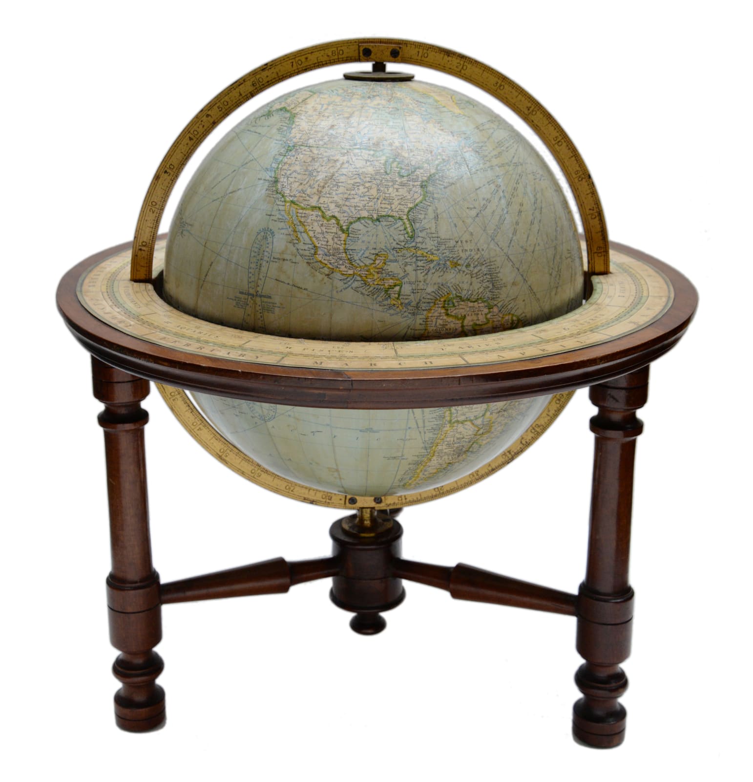 George Philip & Son Ltd., Philip's 12 Inch Library Globe, 1924 c.