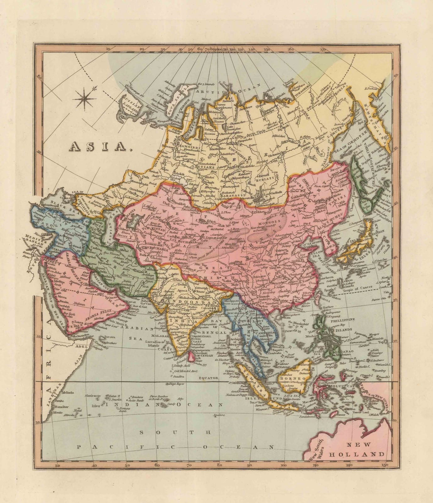 George Ellis, Asia, 1819 c.