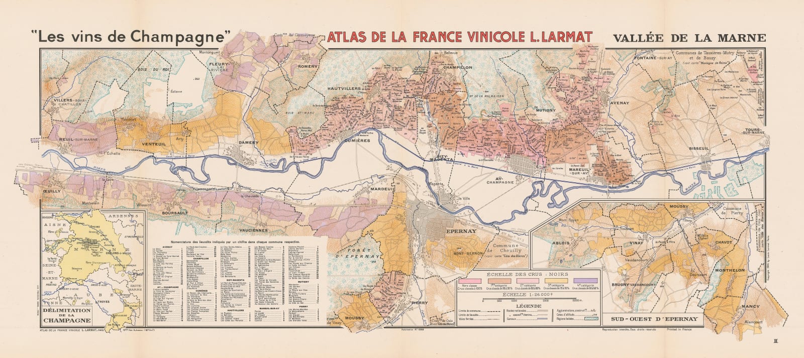 Louis Larmat, Champagne - Vallée de la Marne, 1944