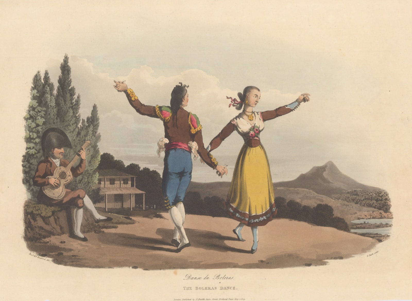 William Bradford, Spain - Spainish Dance, 1809