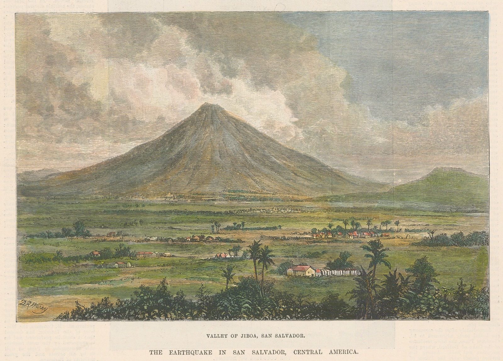 Illustrated London News (ILN), El Salvador - San Salvador, 1891