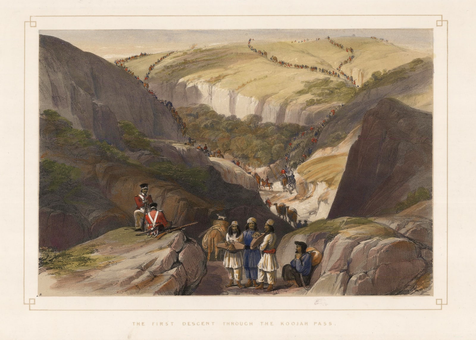 Dr. James Atkinson, Afghanistan - Koojak Pass, Balochistan, 1842