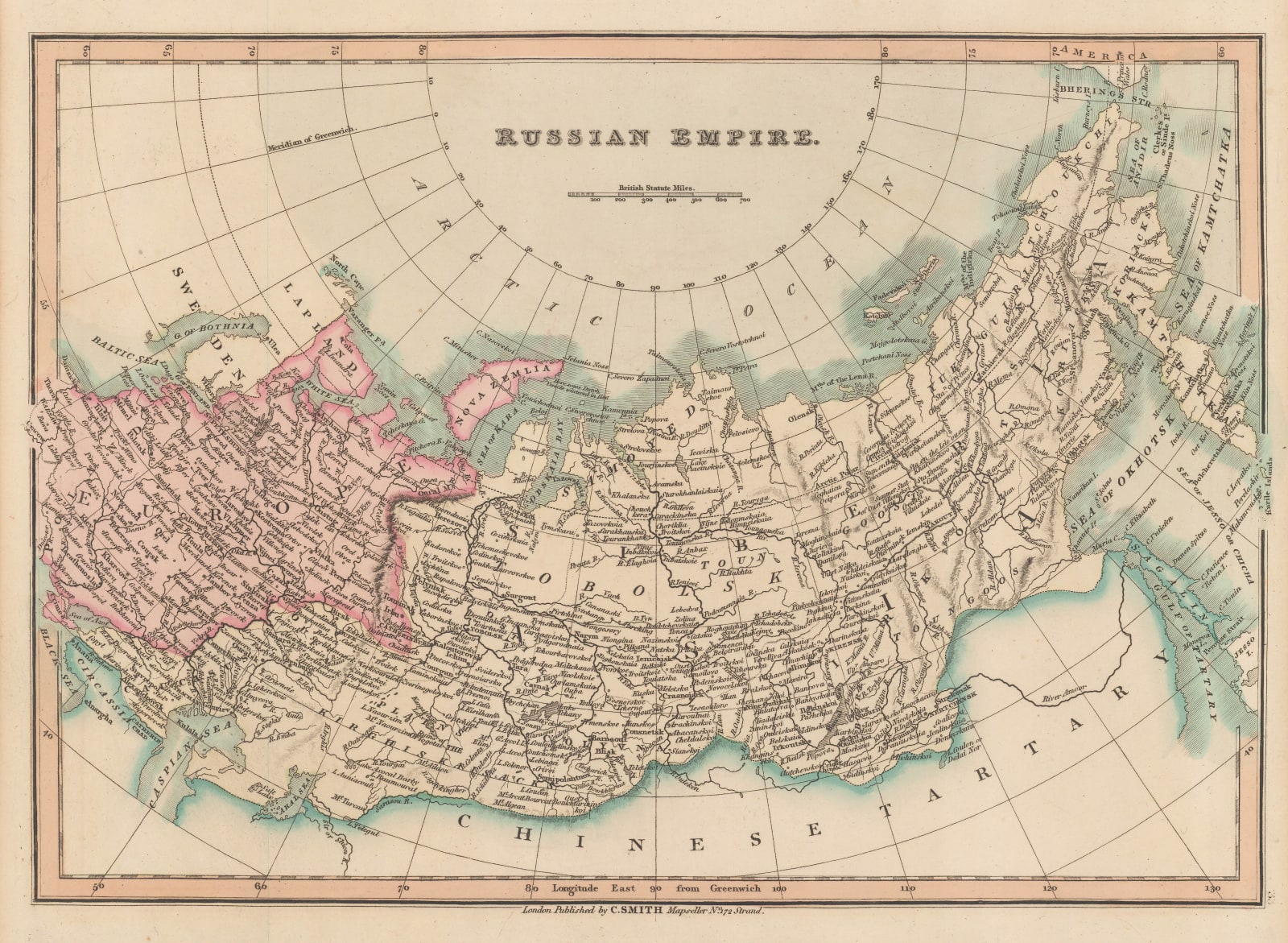 Charles Smith, Russian Empire, 1834