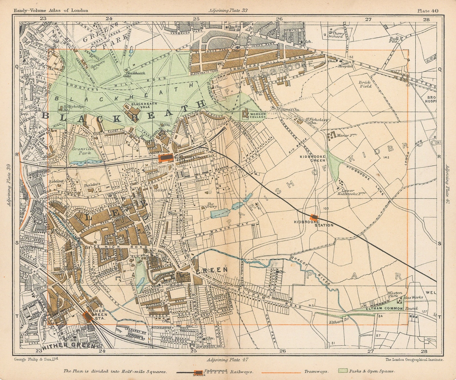 George Philip & Son Ltd., Blackheath, Lee & Kidbrooke, 1904