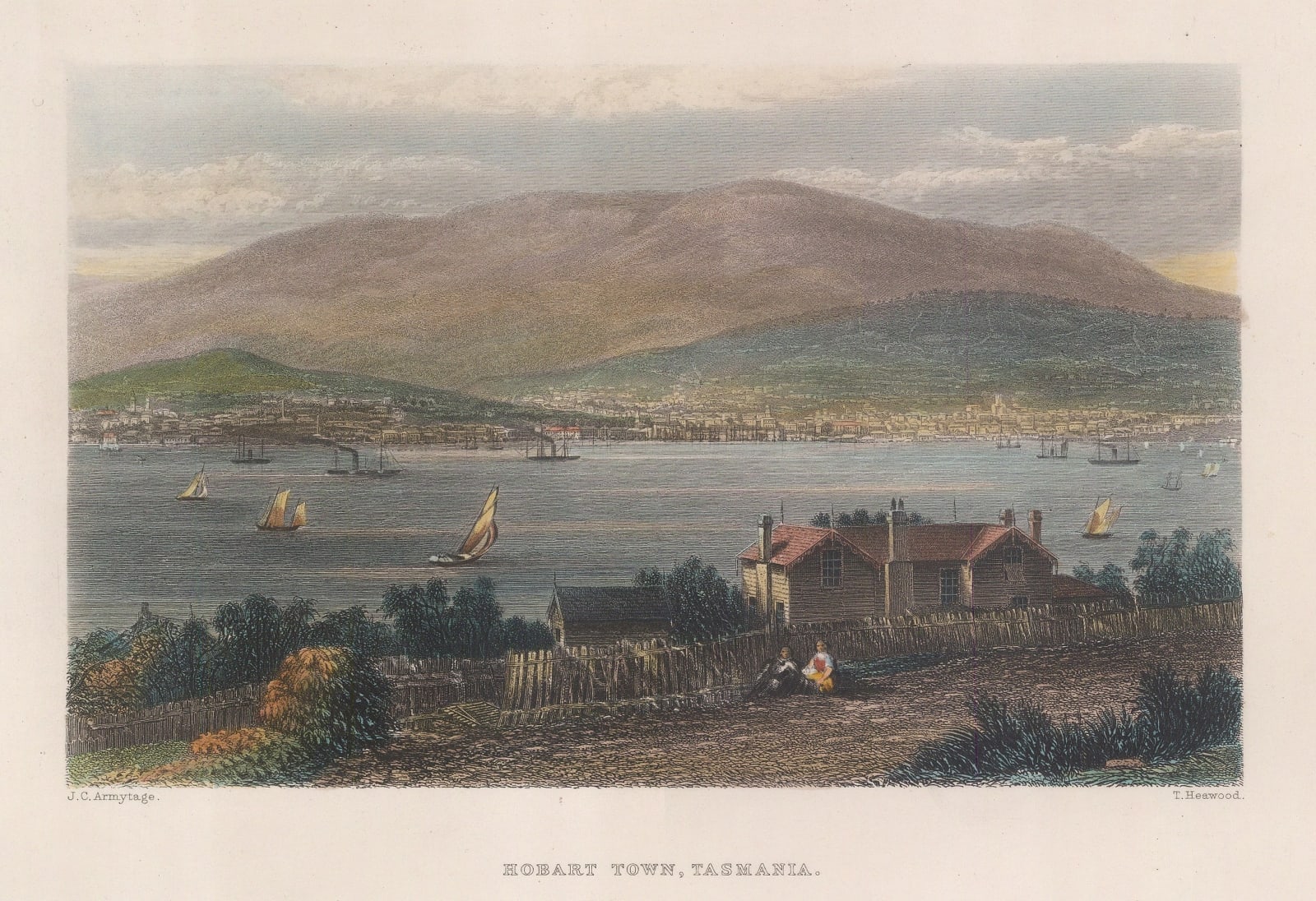 Edwin Booth, Australia - Tasmania, Hobart, 1873