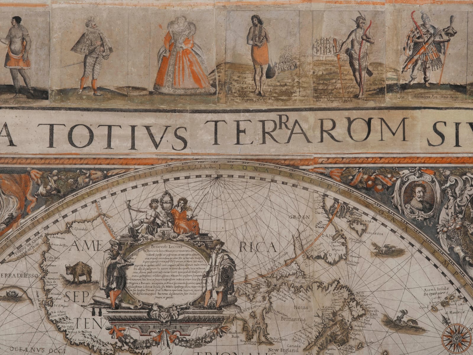 Blaeu/Anon, Nova Totius Terrarom Sive Novi Orbis Tabula, 1680 c.