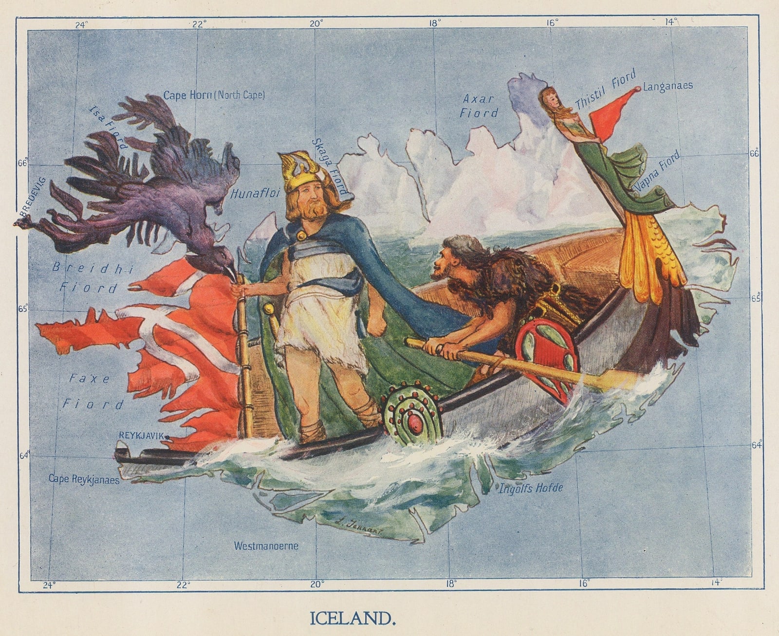 Lilian Tennant, Iceland, 1912