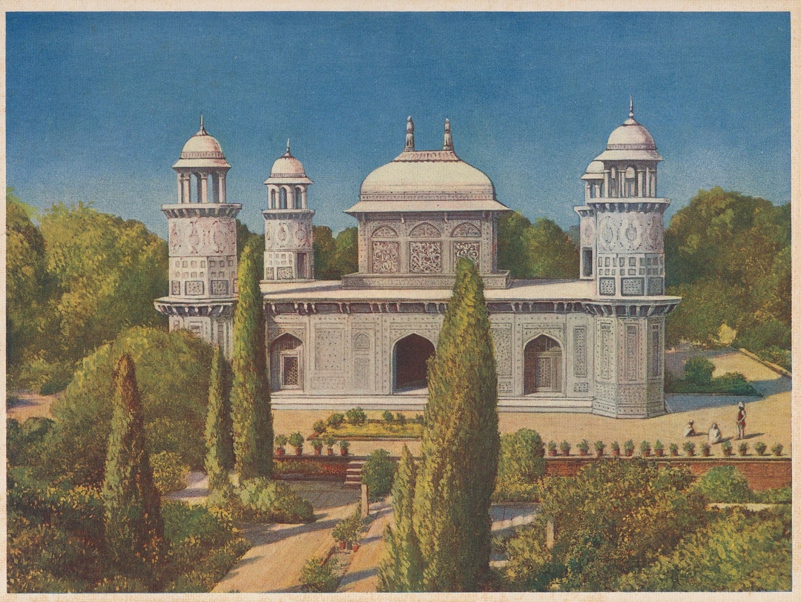 The Indian Times, India - Agra, Taj Mahal, 1910 c.