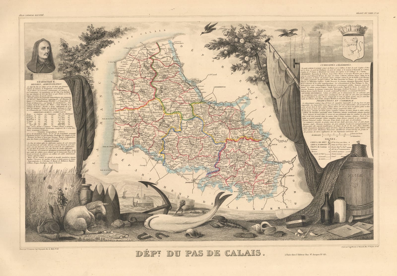 Victor Levasseur, Pas-de-Calais, 1847