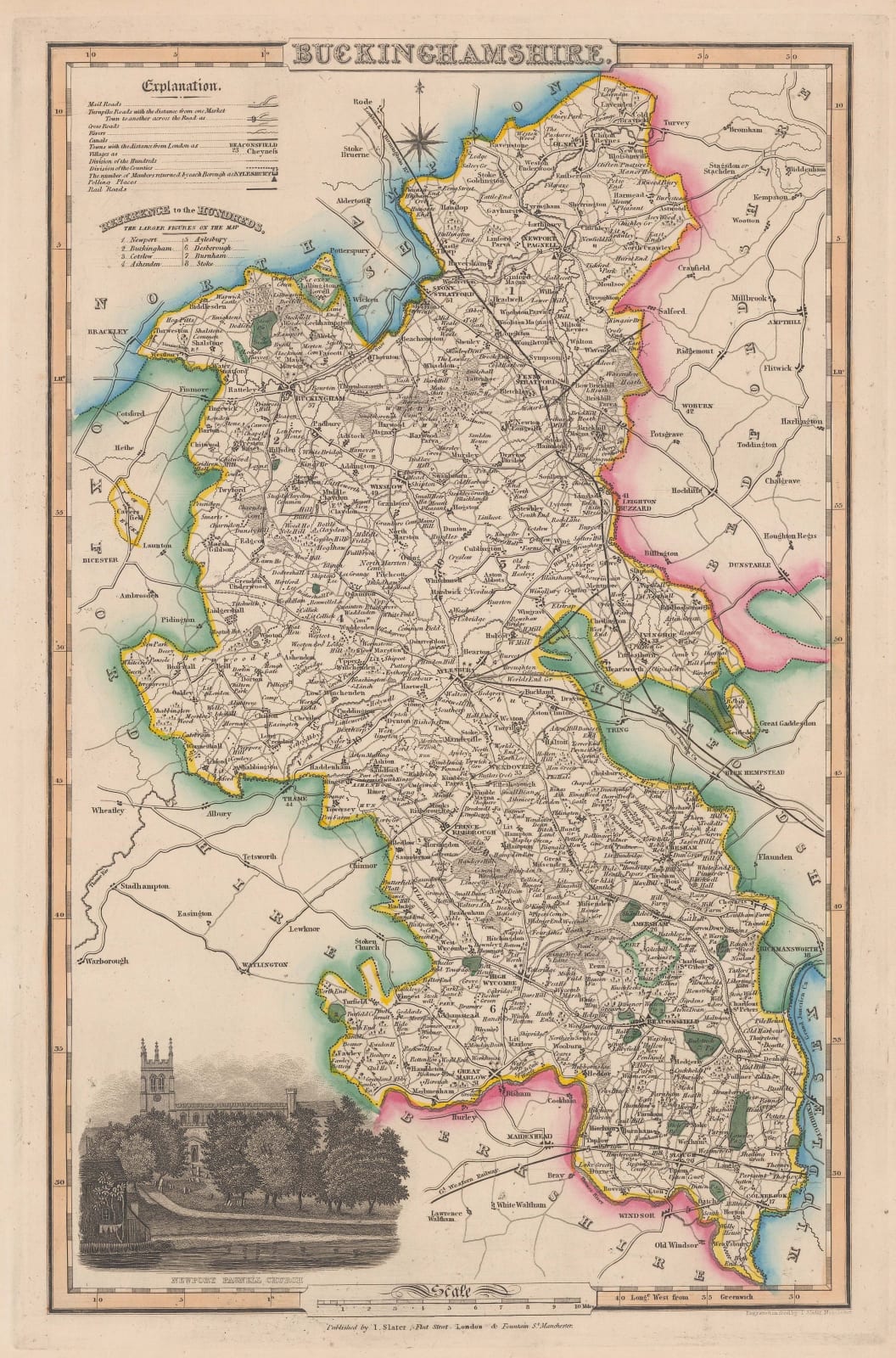 James Pigot, Buckinghamshire, 1840 c.