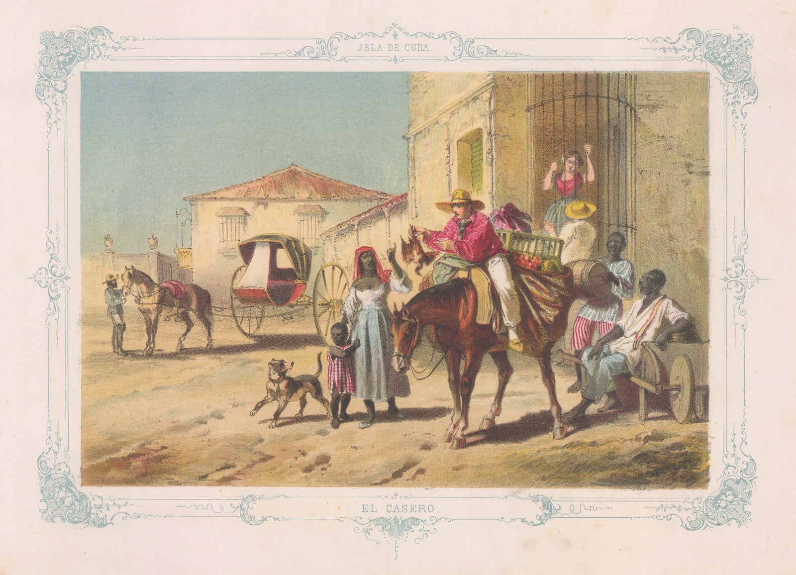 Frédéric (Federico) Mialhe, Cuba - Havana, 1855