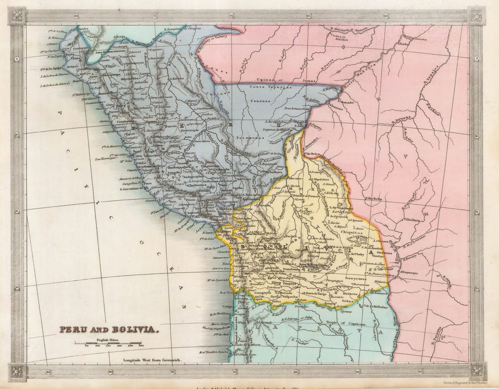 Thomas Kelly, Peru and Bolivia, 1836