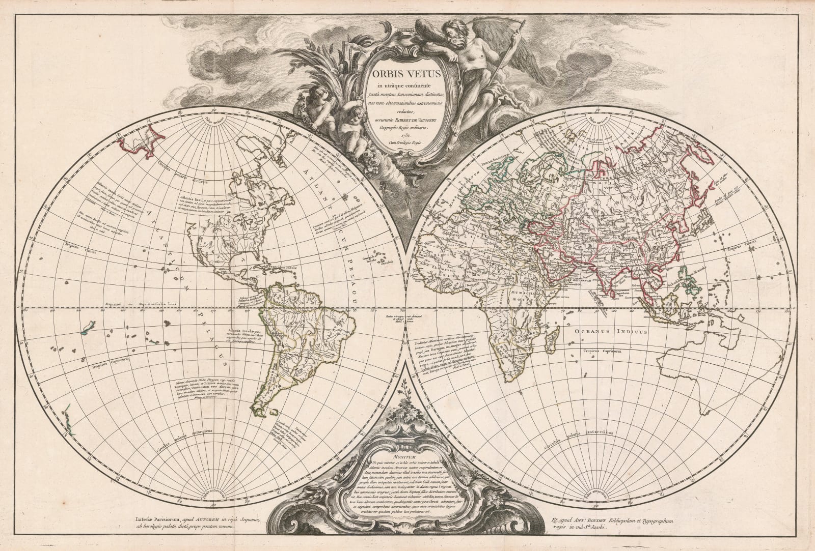 Robert de Vaugondy, The Ancient World, 1752