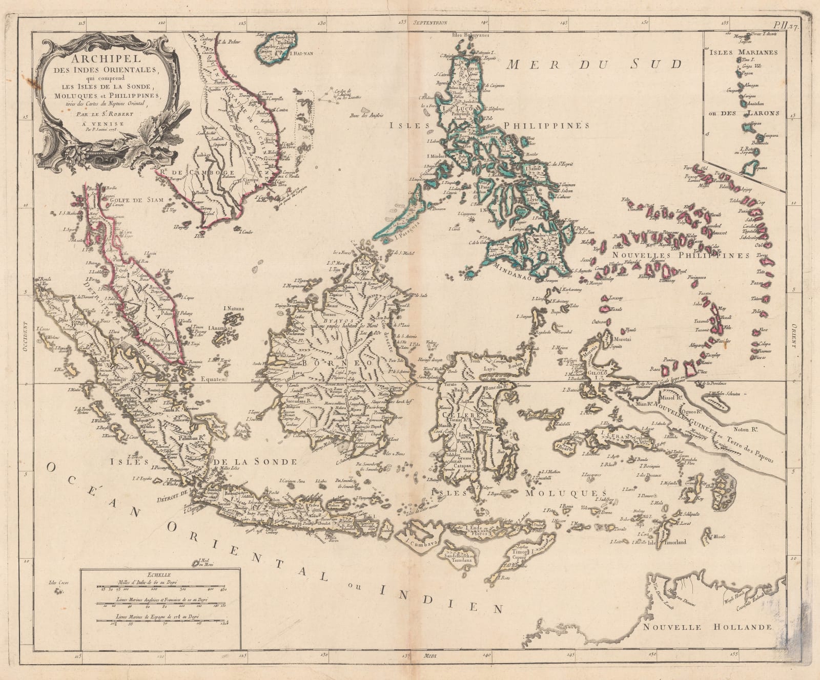 Francois Santini, Southeast Asia, 1778