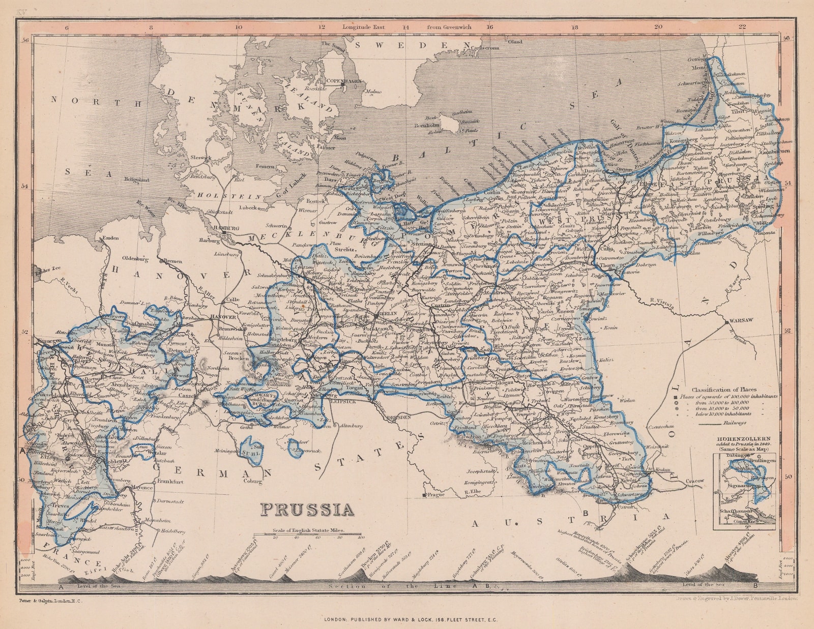 John Dower, Kingdom of Prussia , 1850 c.