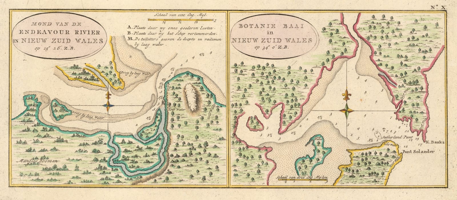 Capt. James Cook, Botany Bay and mouth of the Endeavour River, 1794
