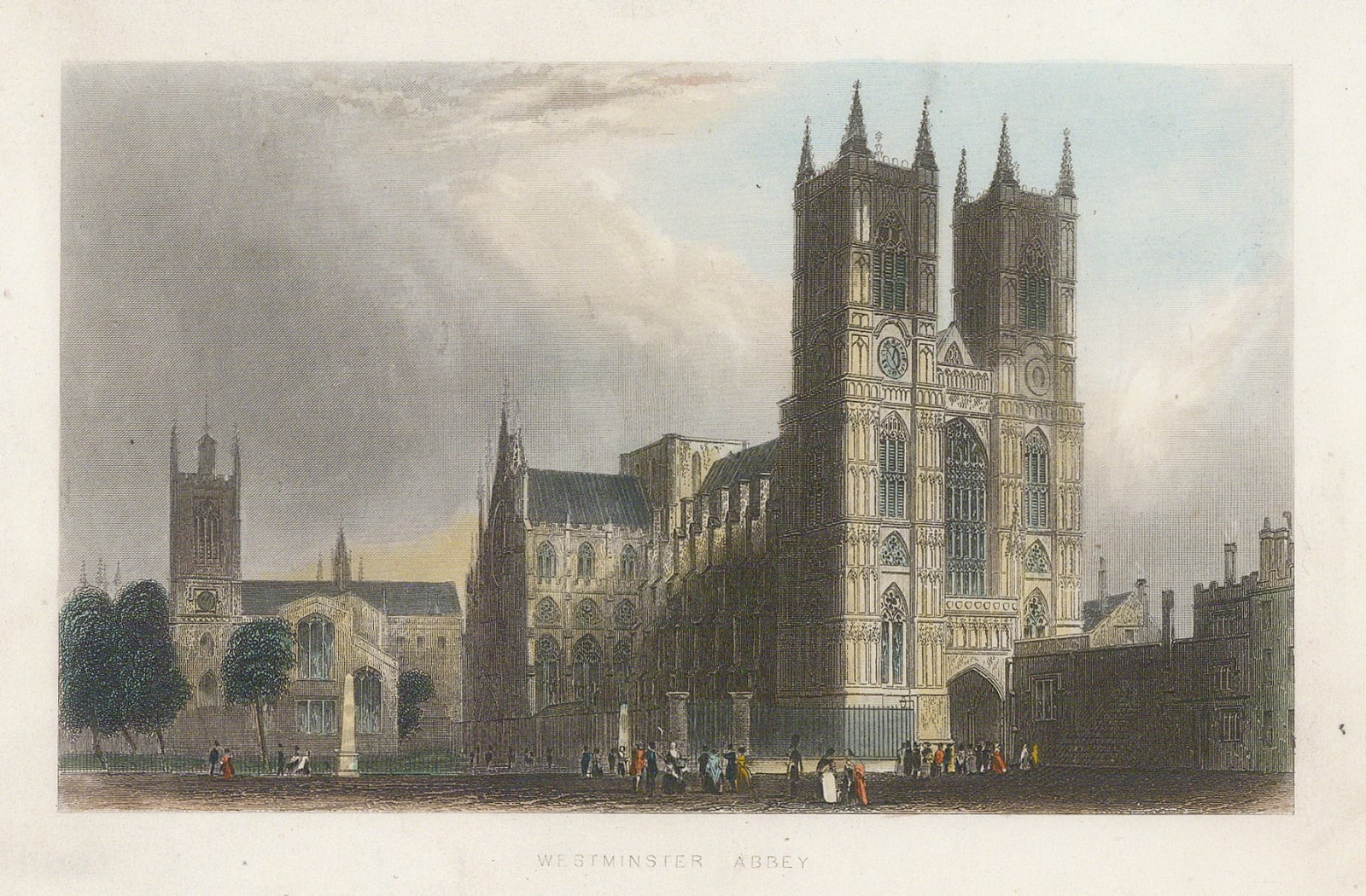 Tallis, London - Westminster Abbey, 1850 c.