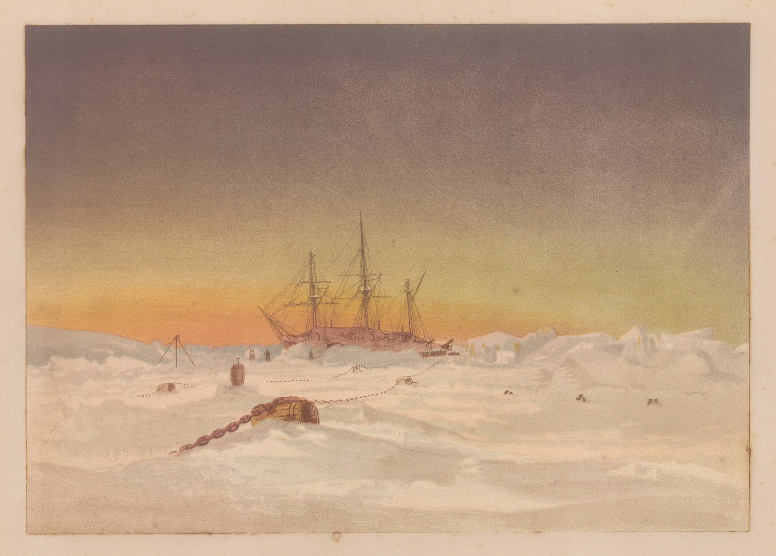 Edward Moss, Arctic - Expedition of H.M.S. Alert, 1880 c.